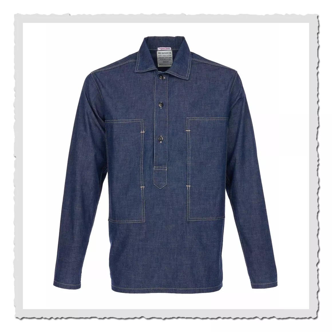1940 Army Denim Shirt indigo
