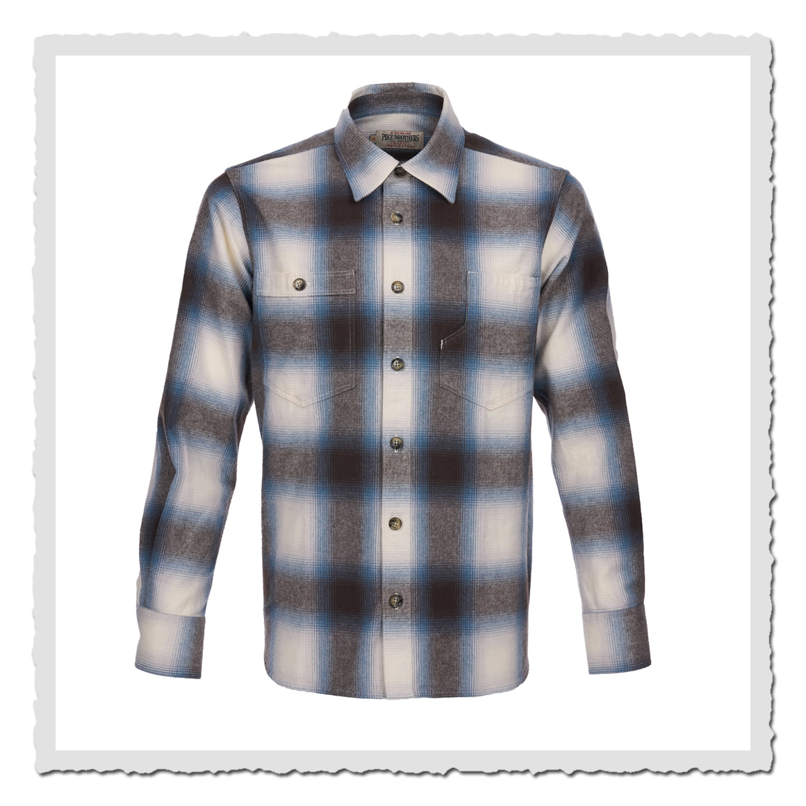 1937 Roamer Shirt Danville blue