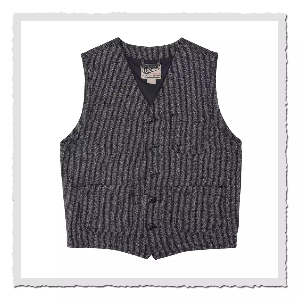 1937 Roamer Vest French asphalt