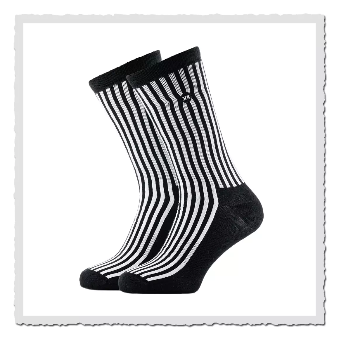 Long Stripes LT White/Black