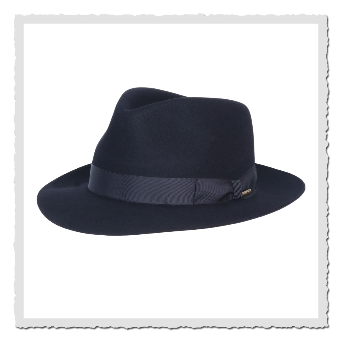 Fedora Furfelt navy