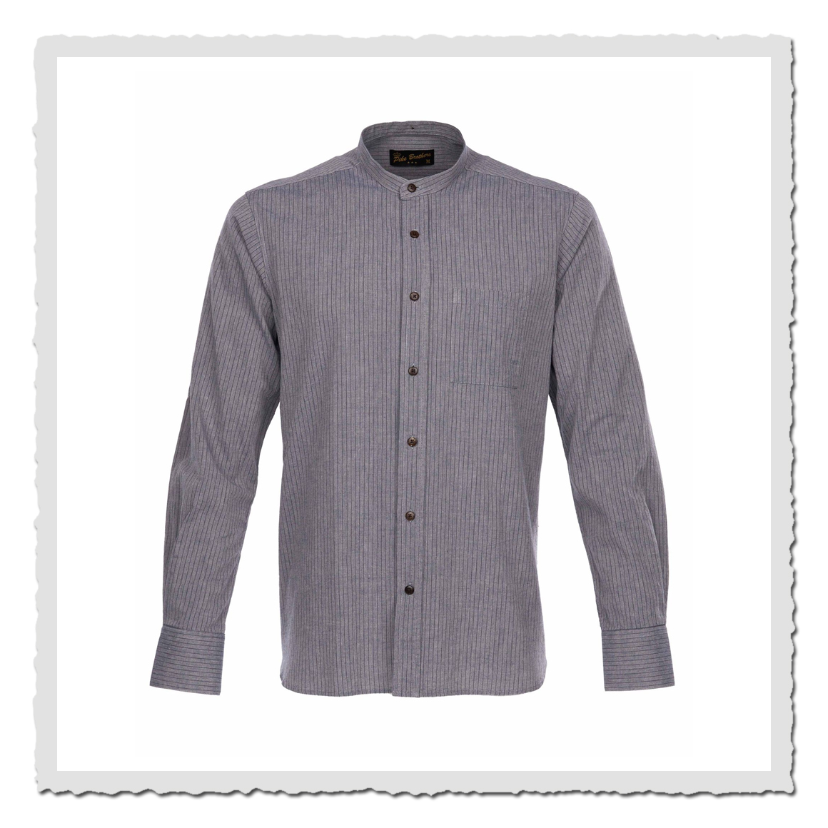 1923 Buccanoy Shirt grey striped