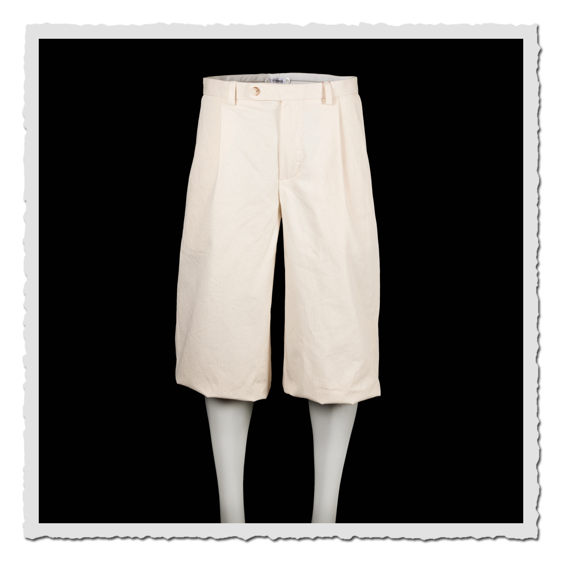 Retro Herrenknickerbocker Friedrich von Retronia – sand-weiß, ideal für 1920er Partys & Golf
