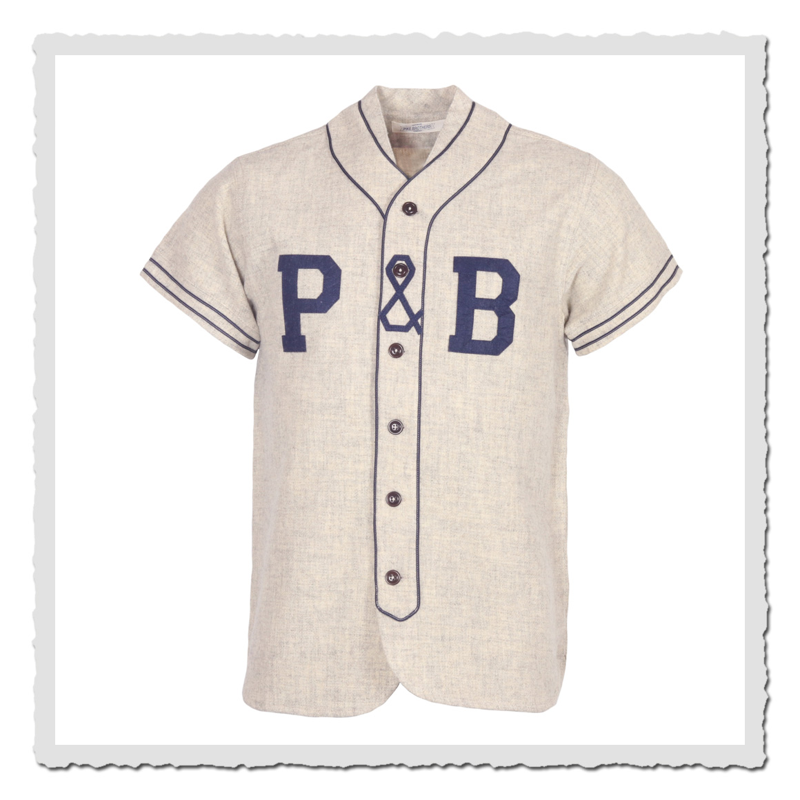 1938 Baseball Jersey Van Buren Grey