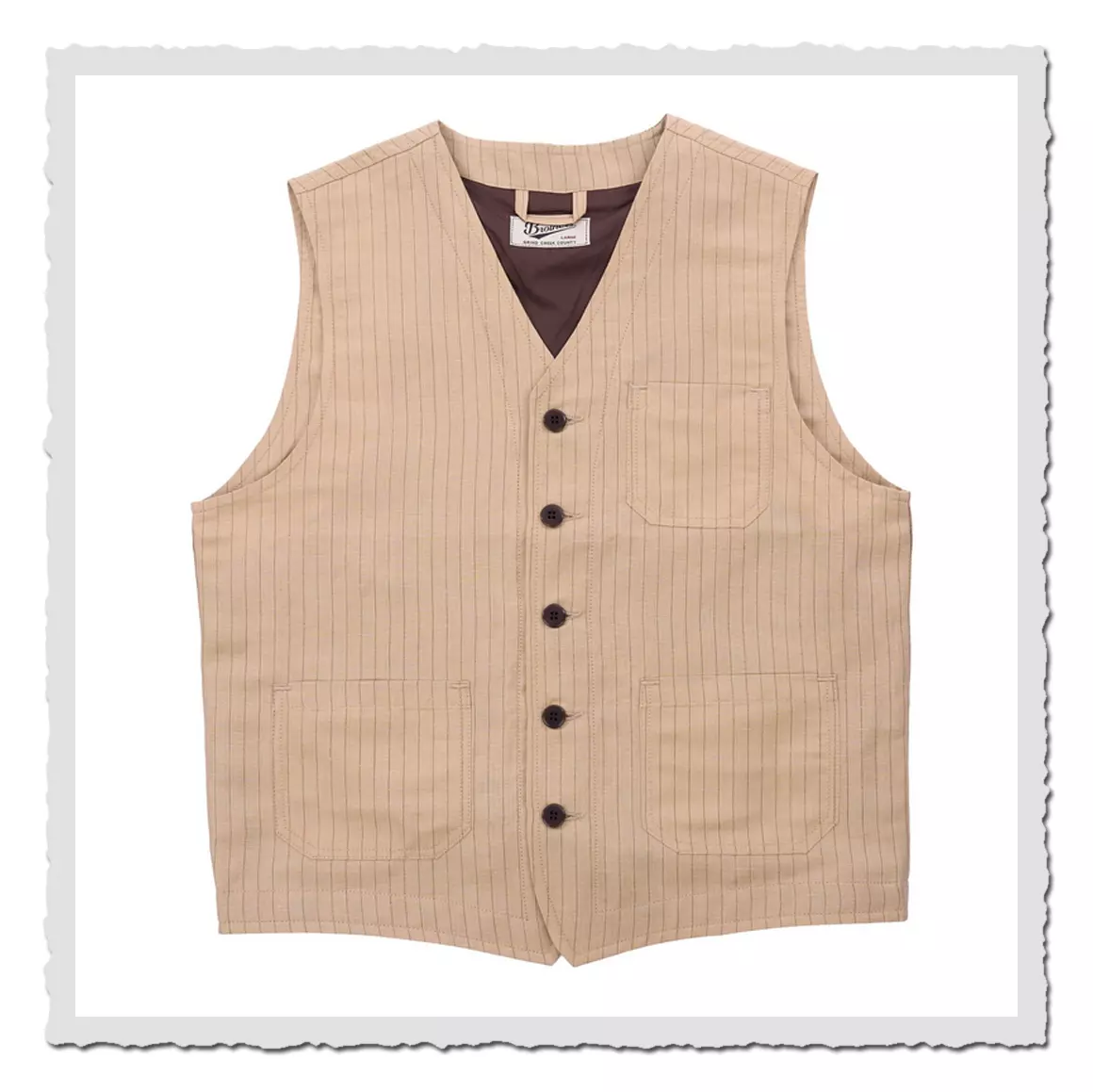 1937 Roamer Vest Chicago sand