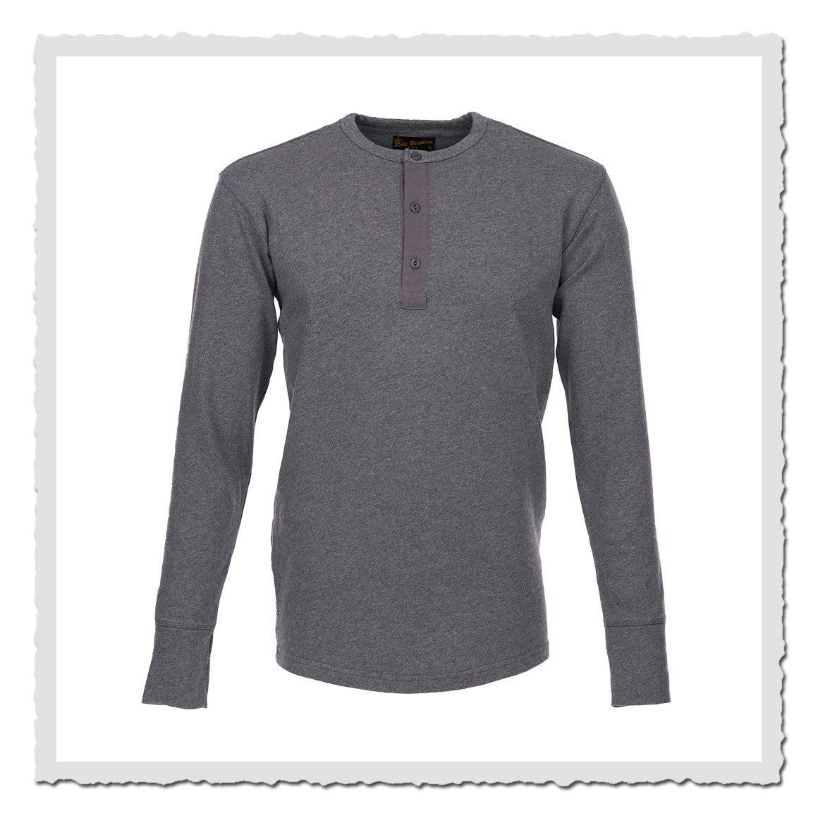 1954 Utility Shirt Long Sleeve grey melange