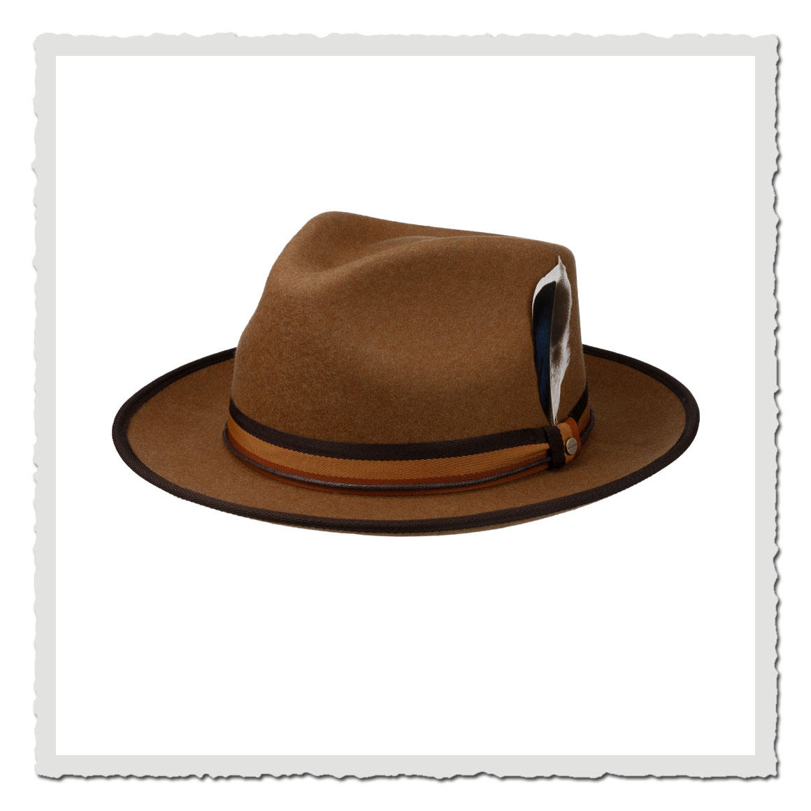 Fedora Woolfelt camel