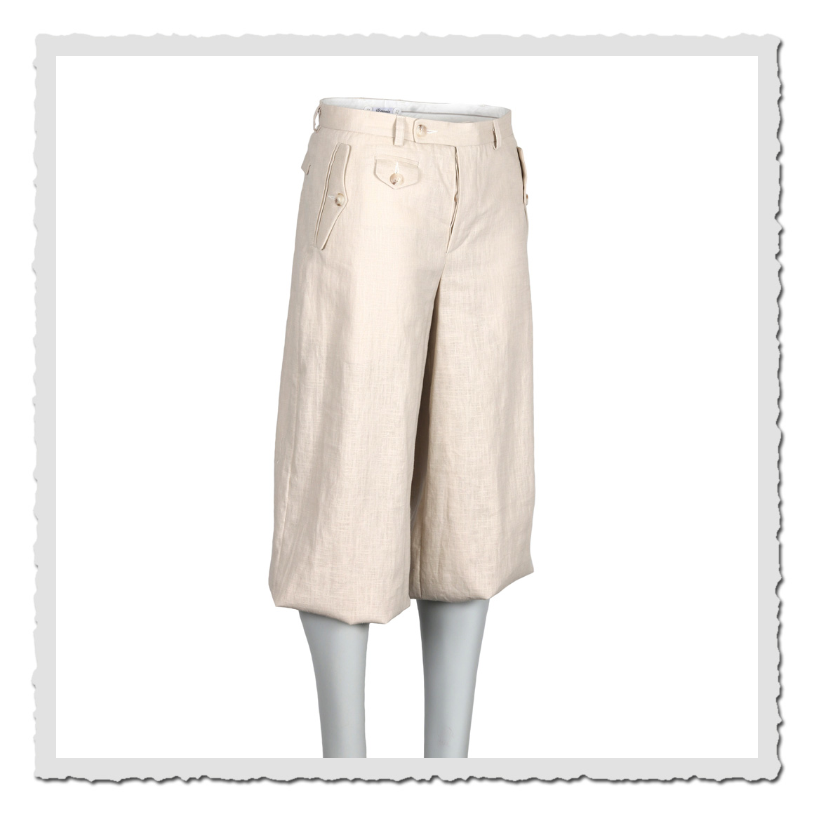 Knickerbocker Paul ecru – klassische Vintage Hose für Herren, inspiriert von 20er bis 50er Jahre Mode