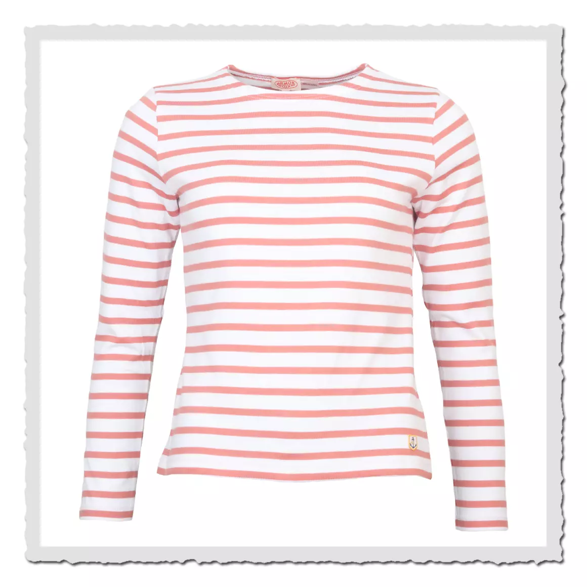 Matrosinnen-Shirt Heritage weiss/rosé