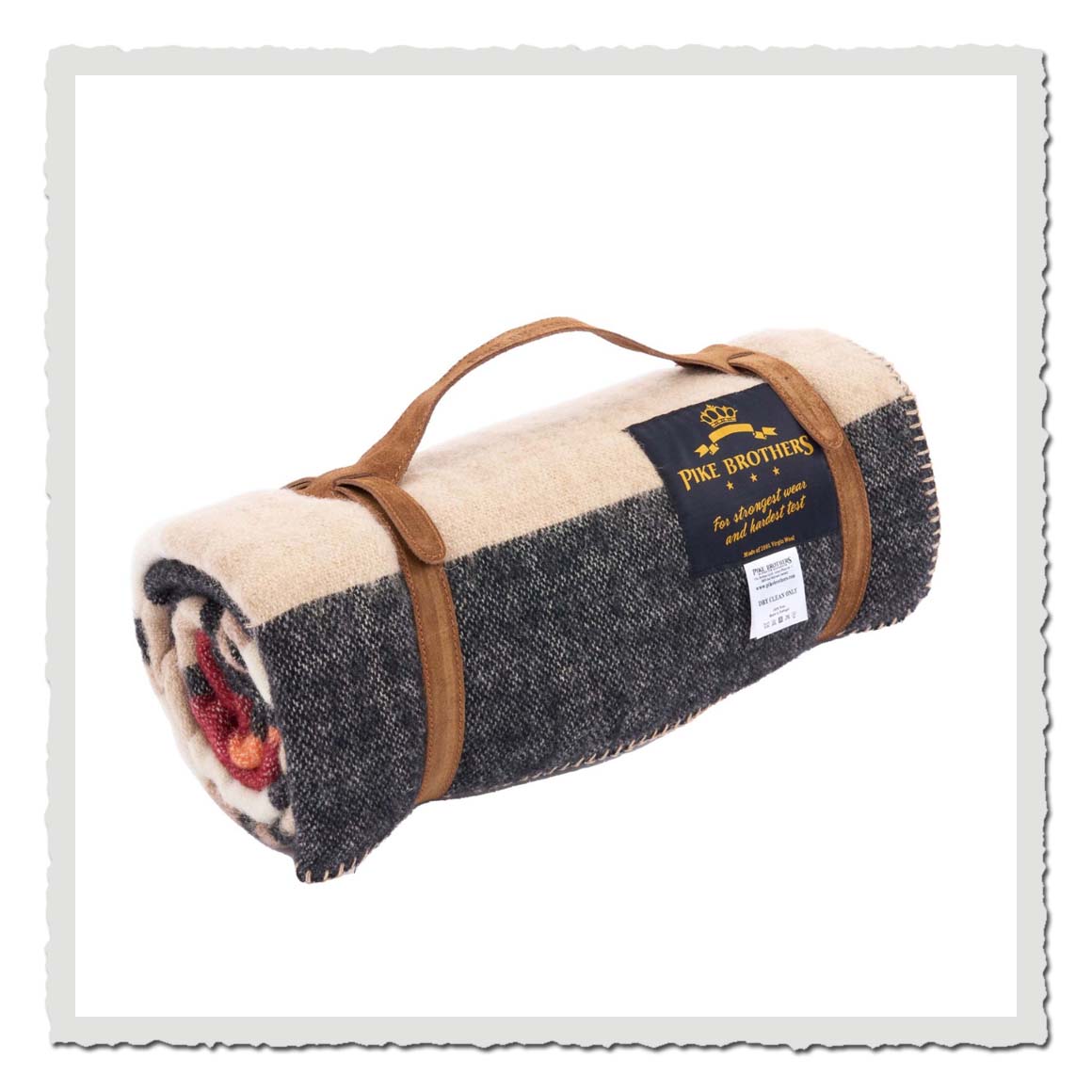 1969 Sunset Blanket Red