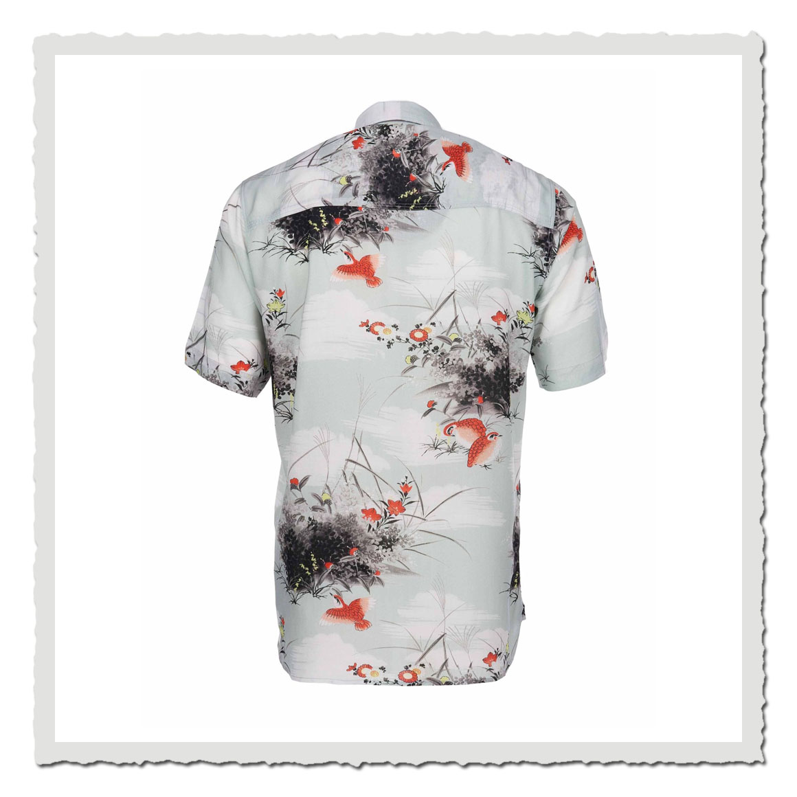 1937 Roamer Shirt Short Sleeve Hapuna grey